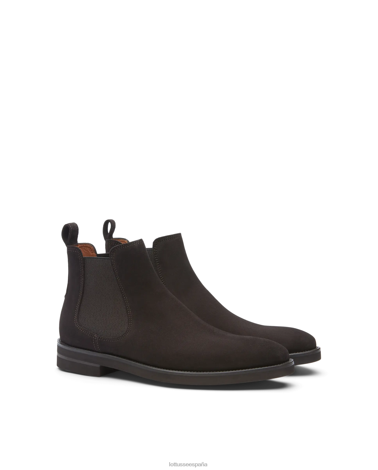 Lottusse botas holborn de gamuza moca hombres calzado V40NX18