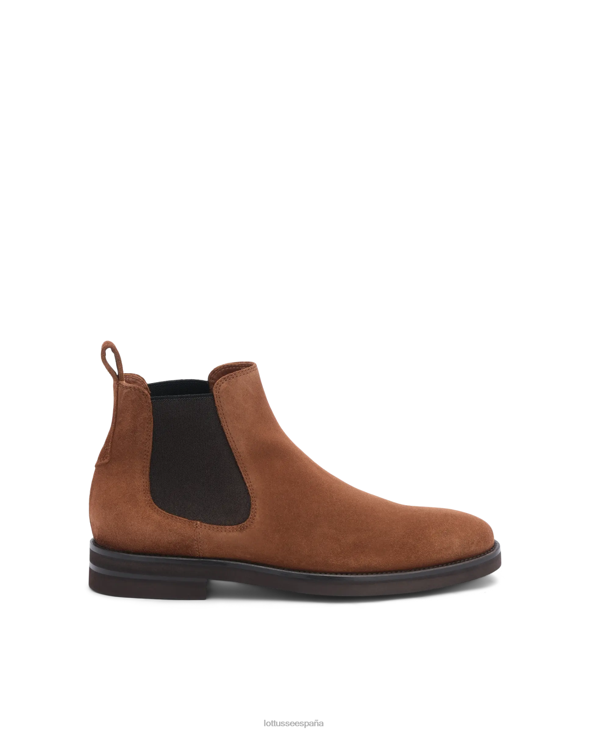 Lottusse botas holborn de ante de becerro marrón hombres calzado V40NX147