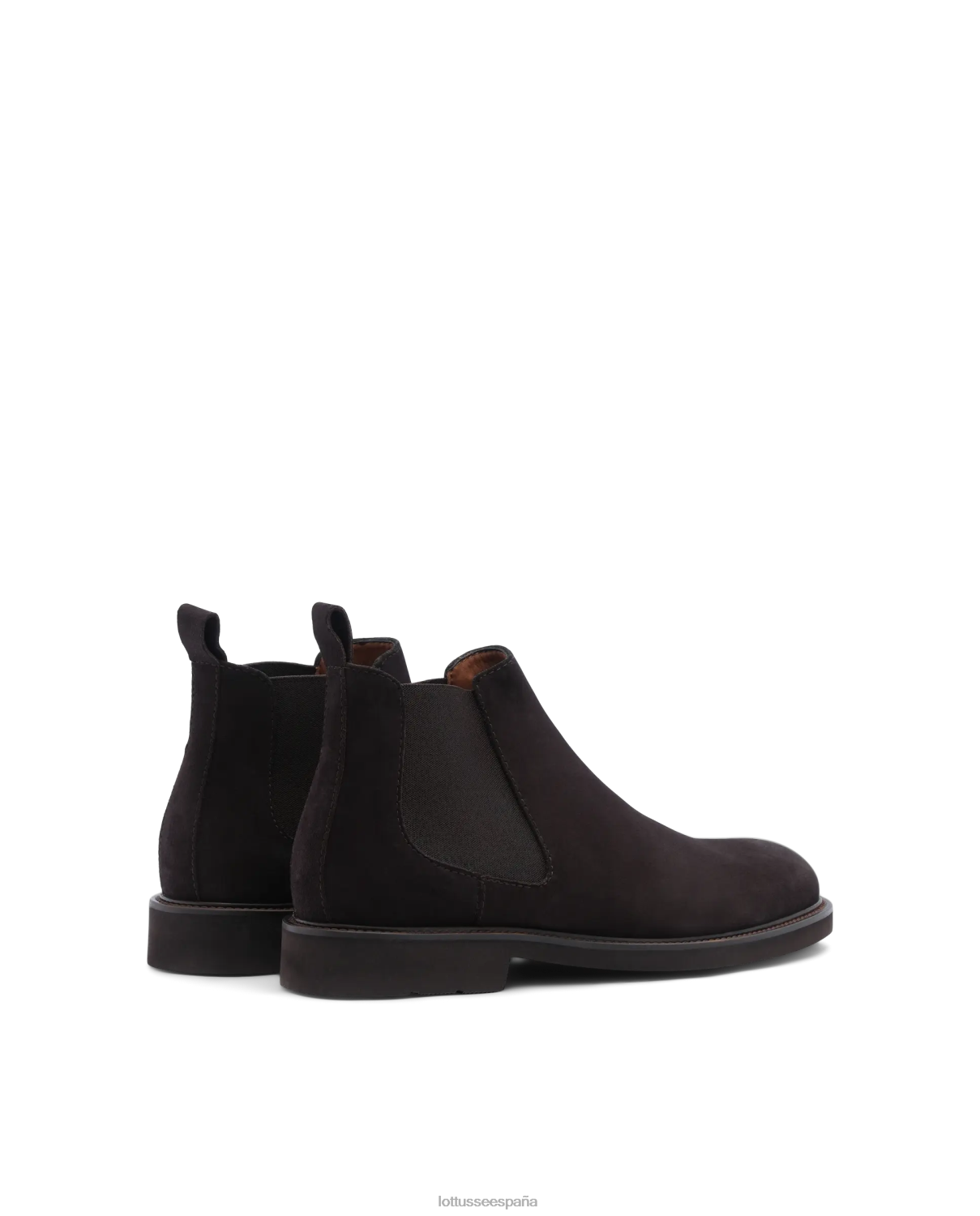 Lottusse botines baltimore de ante de becerro moca hombres calzado V40NX156