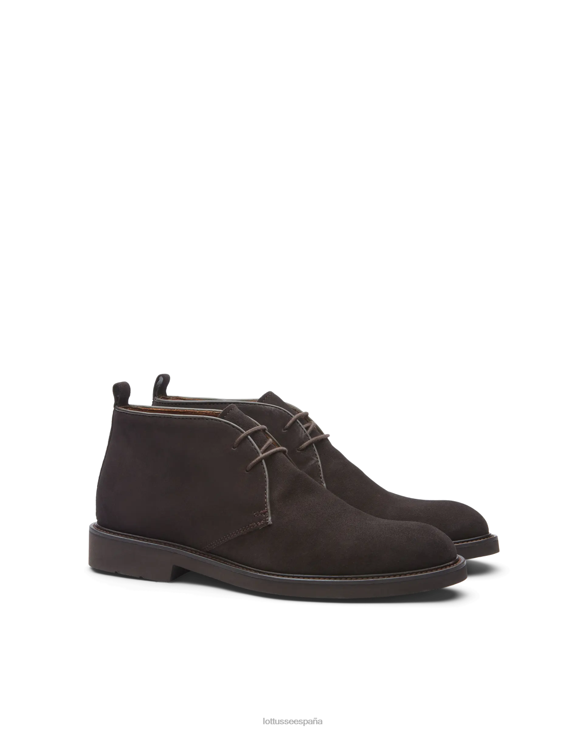 Lottusse botines baltimore de gamuza moca hombres calzado V40NX20