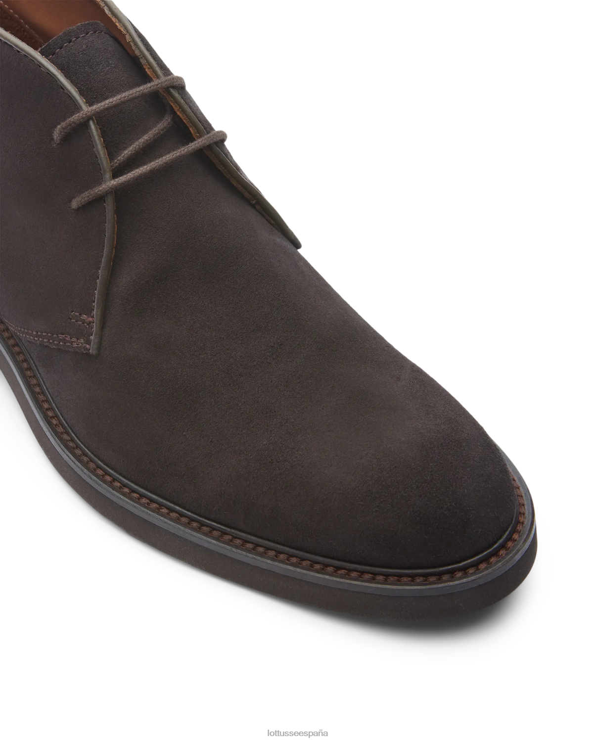 Lottusse botines baltimore de gamuza moca hombres calzado V40NX20