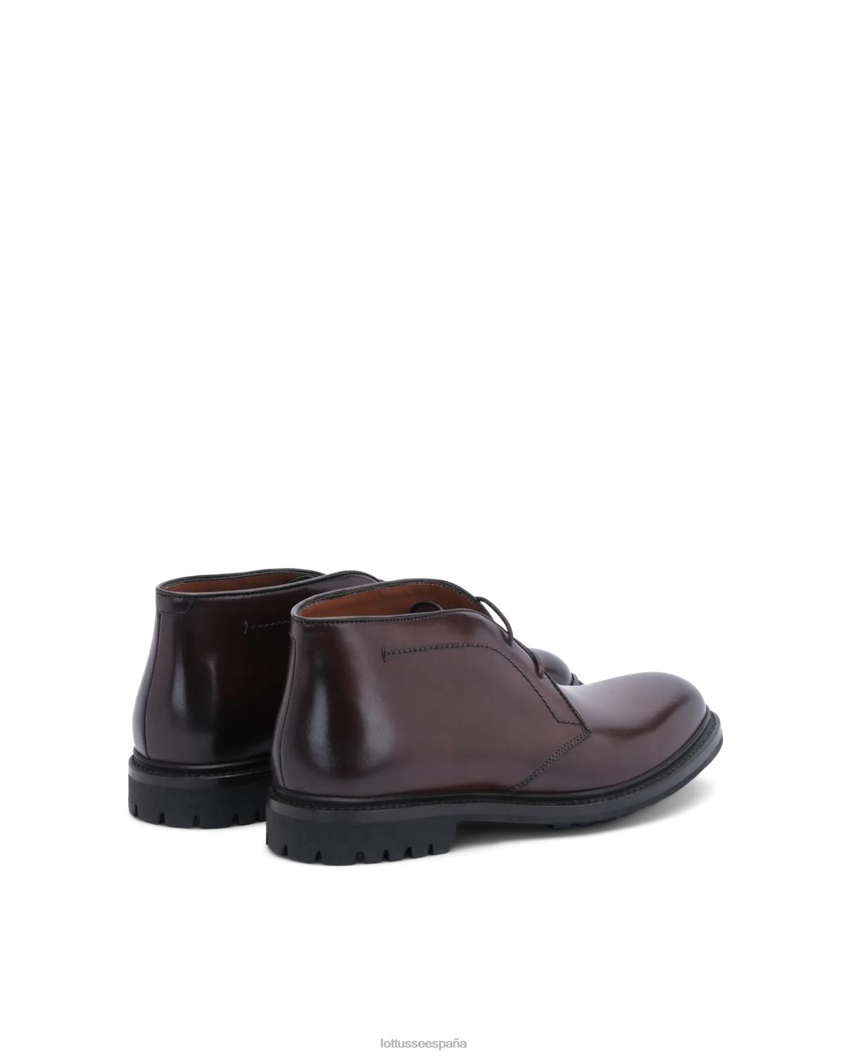 Lottusse botines walton crust anilin de becerro moca hombres calzado V40NX130