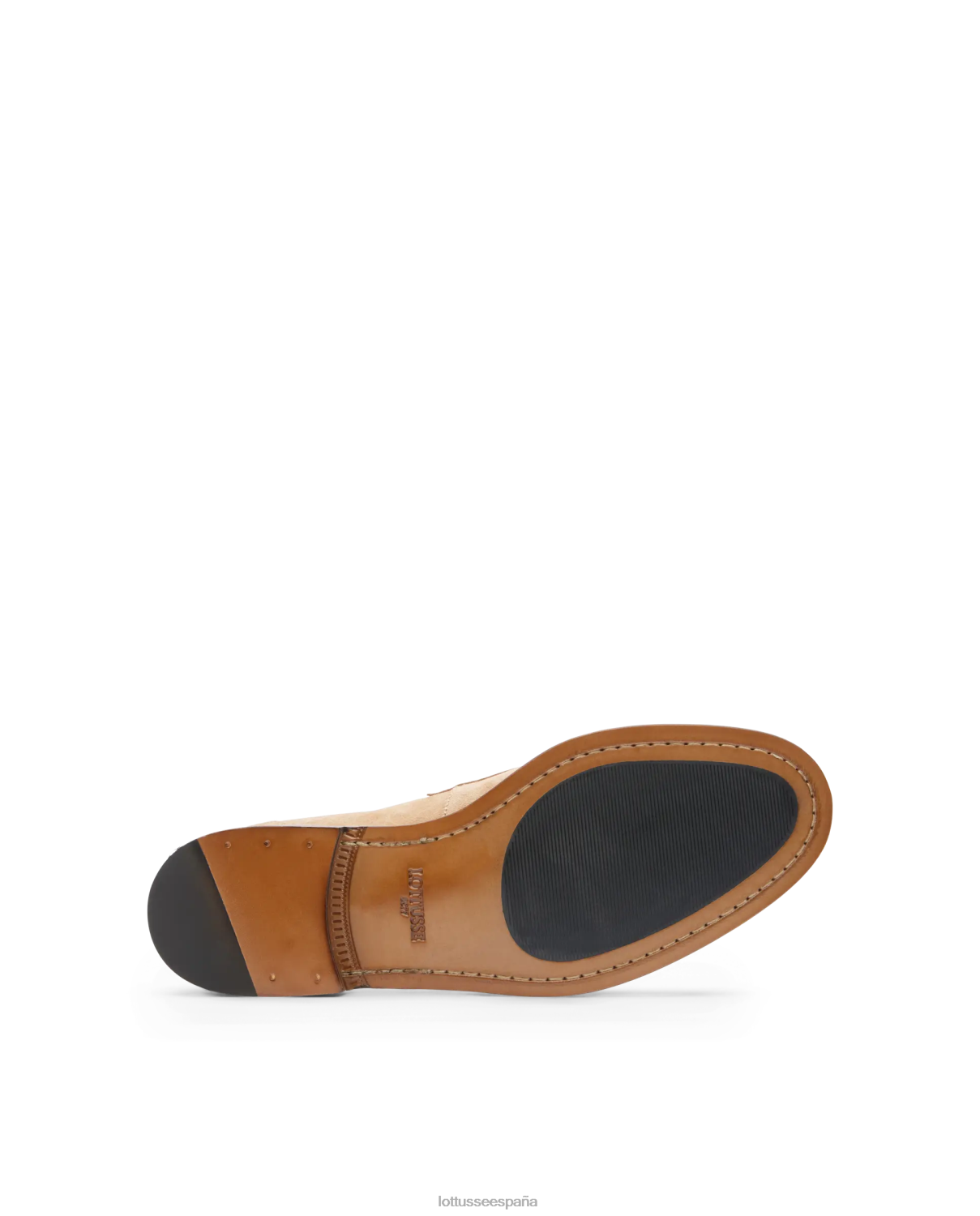 Lottusse mocasines Daytona de ante marrón hombres calzado V40NX65