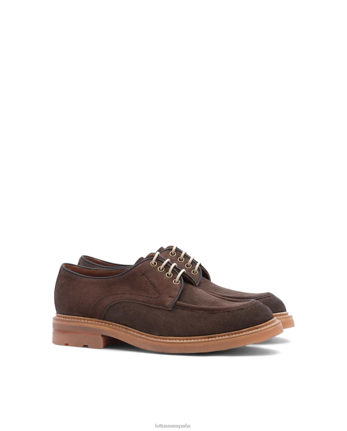 Lottusse mocasines derby de ante Bonaire Deer moca hombres calzado V40NX43