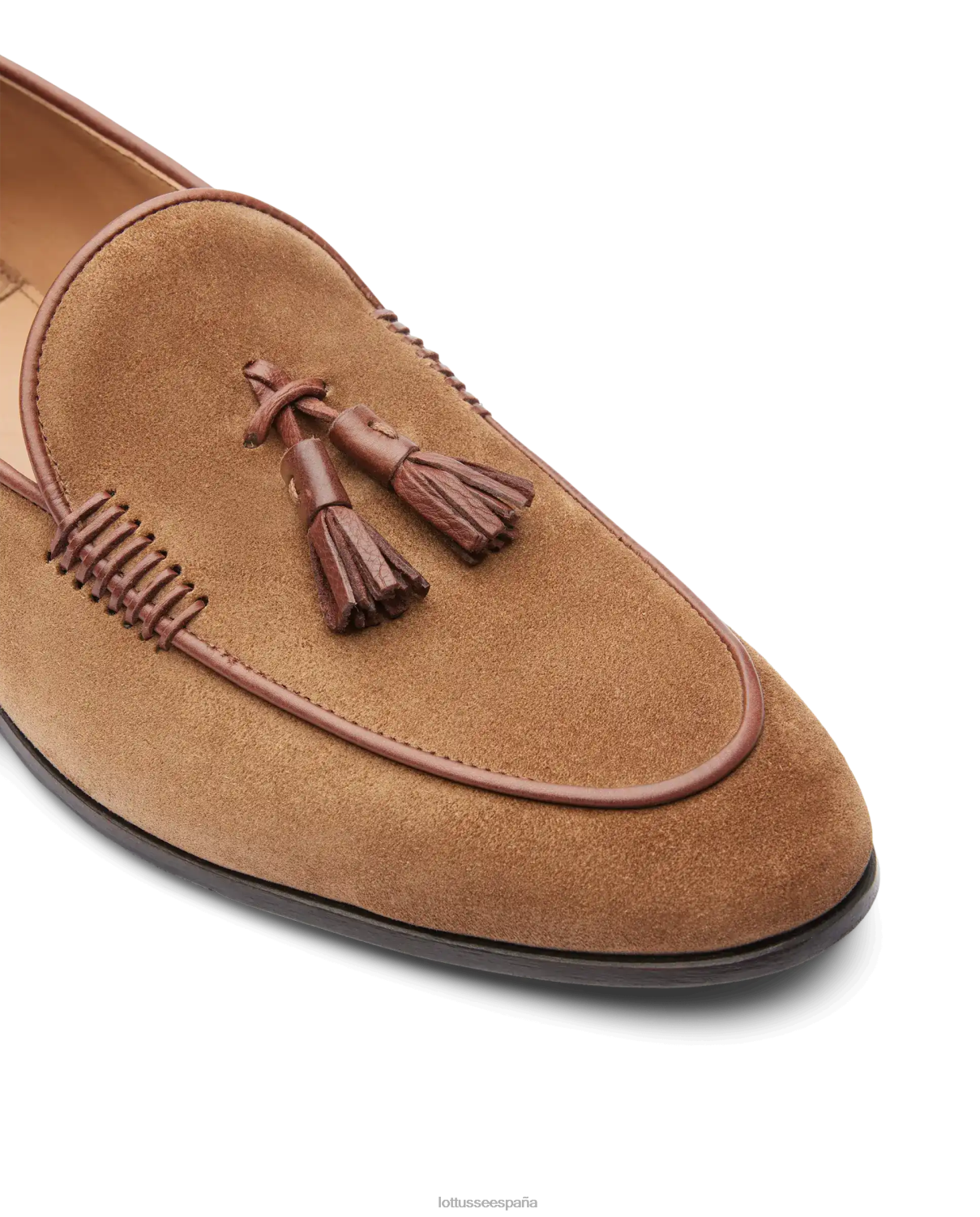 Lottusse mocasines verona de ante marrón hombres calzado V40NX86