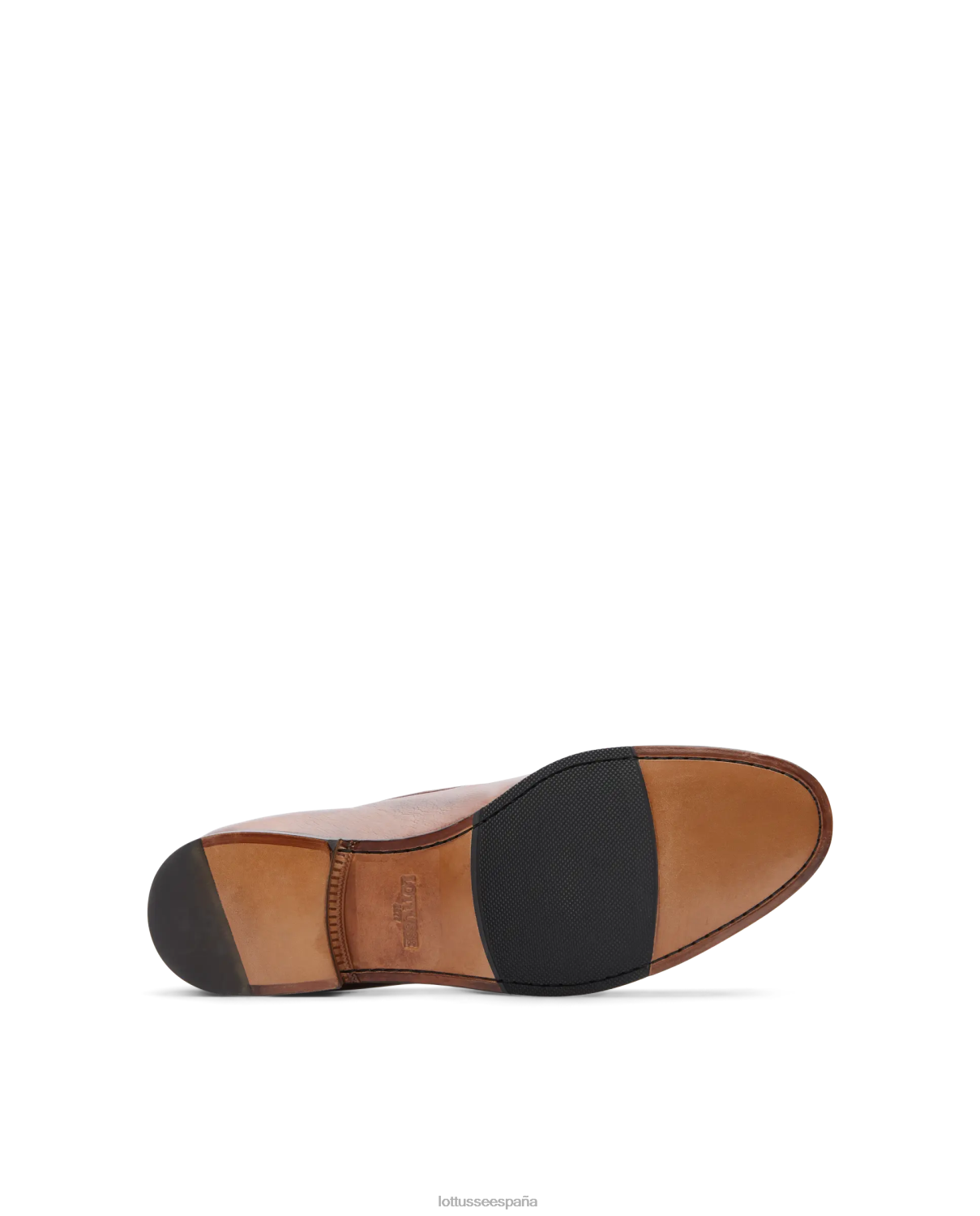 Lottusse mocasines verona de becerro cepillado marrón hombres calzado V40NX76