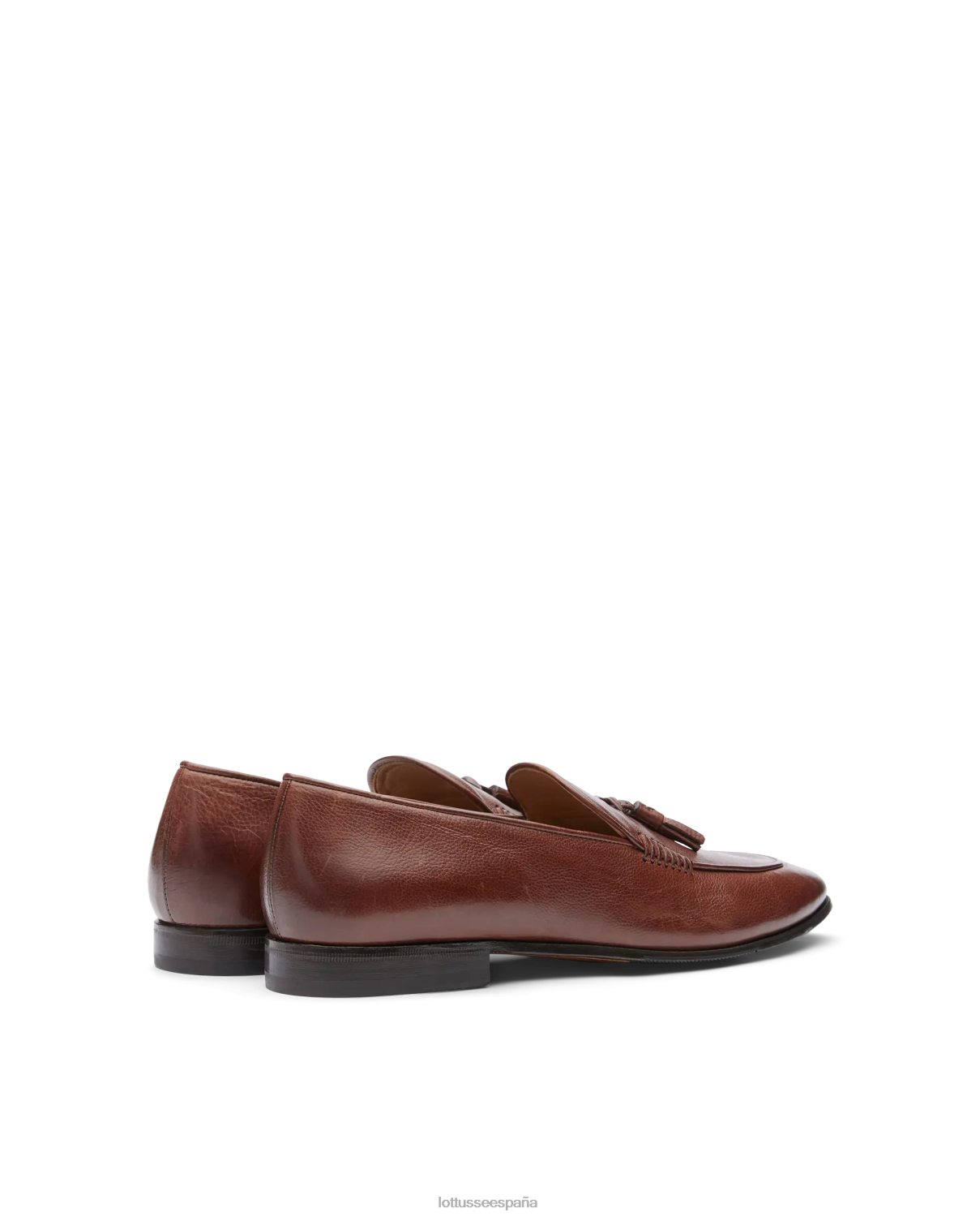 Lottusse mocasines verona de becerro cepillado moca hombres calzado V40NX87