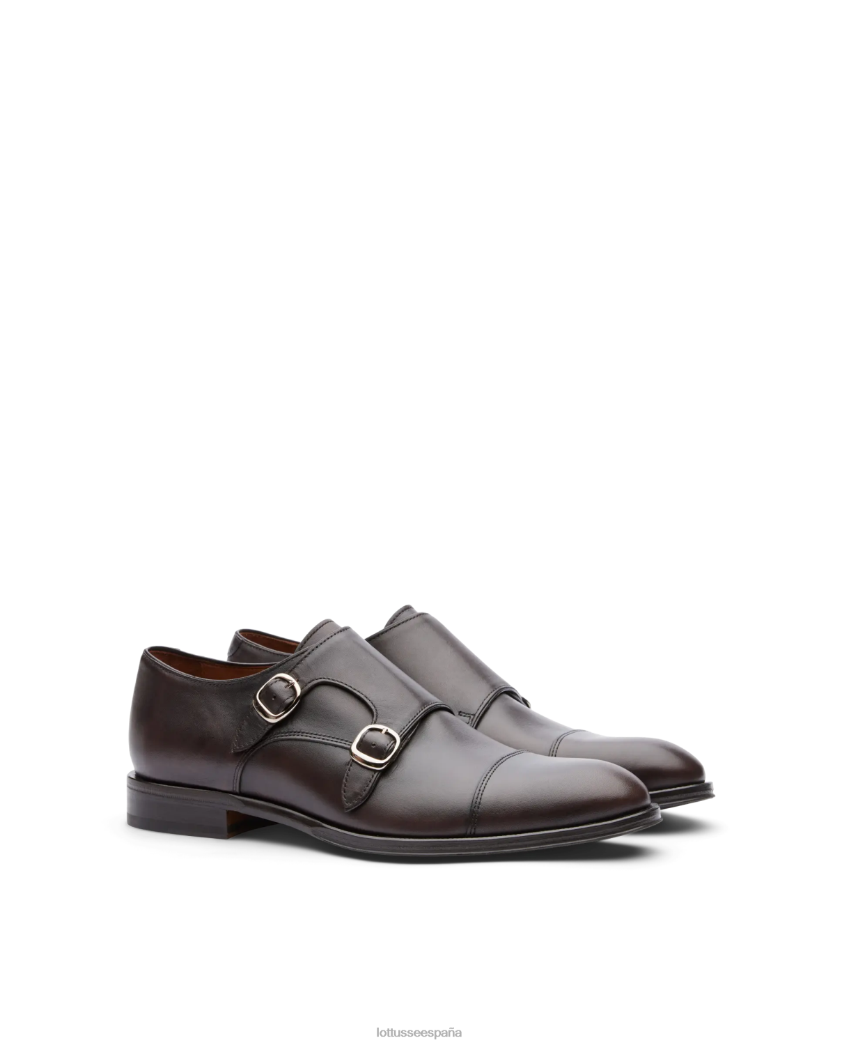 Lottusse monjes lenox cepillados de becerro moca hombres calzado V40NX7