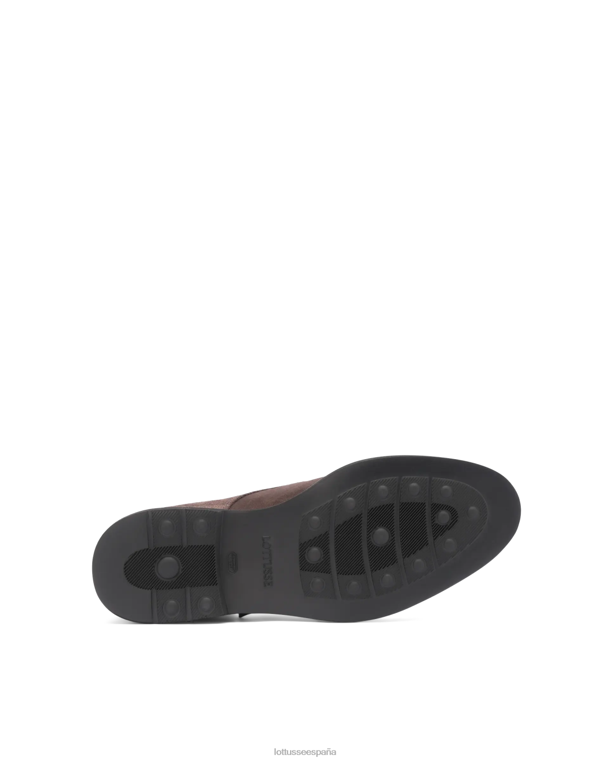 Lottusse zapatos monje baltimore de ante de becerro gris hombres calzado V40NX165