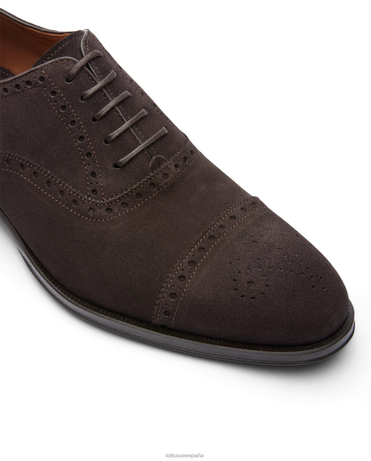 Lottusse lenox ante becerro oxford moca hombres calzado V40NX138