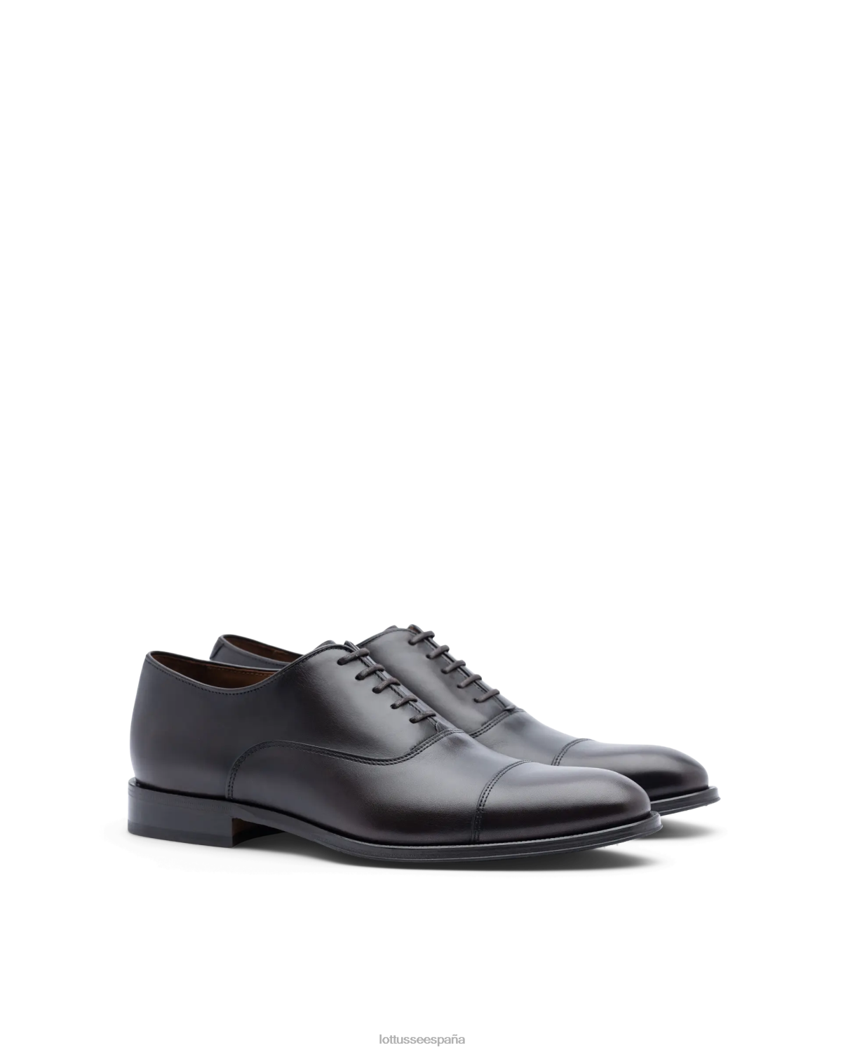 Lottusse lenox cepillado de becerro oxford moca hombres calzado V40NX9