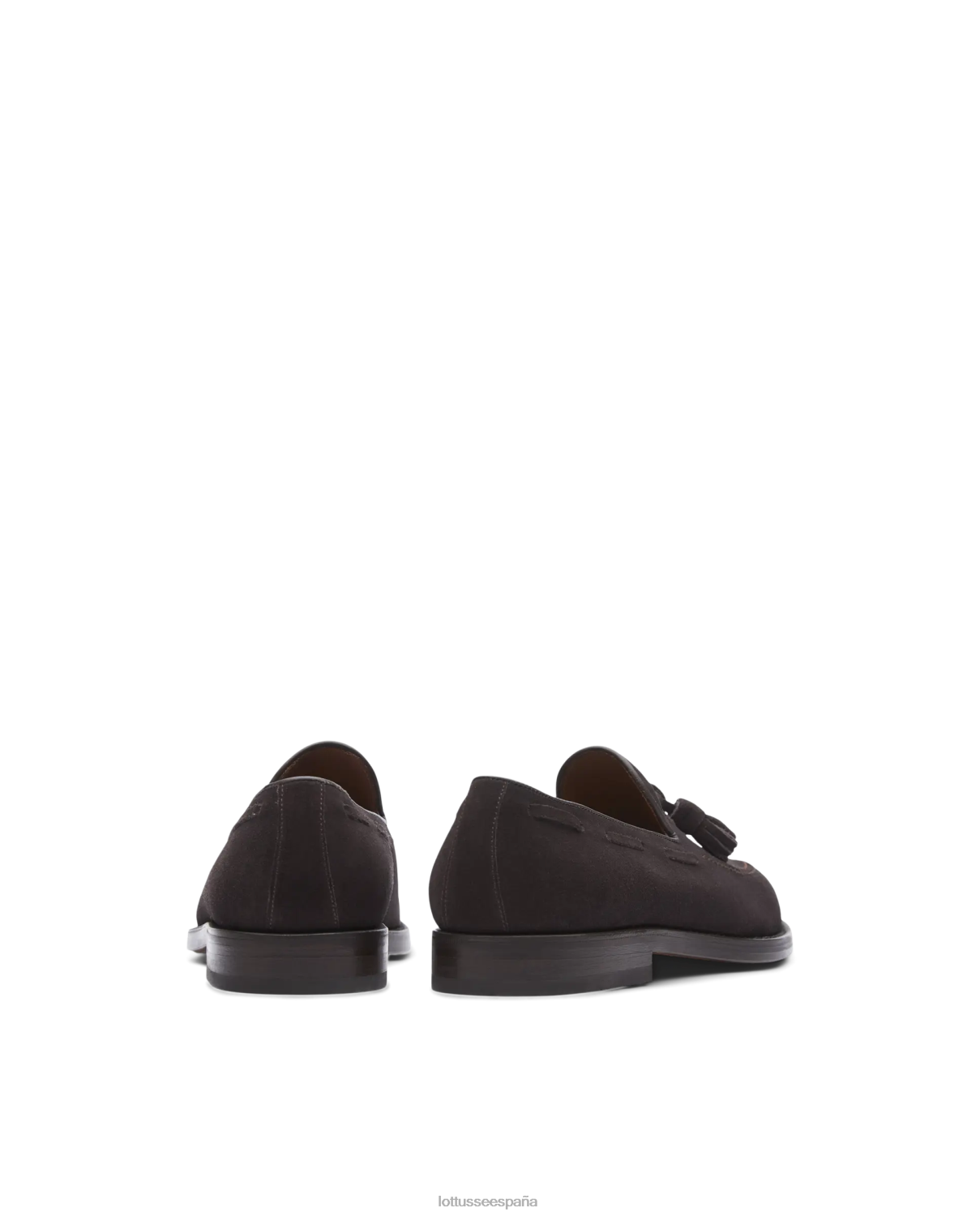 Lottusse zapatos náuticos de ante de becerro Class moca hombres calzado V40NX135