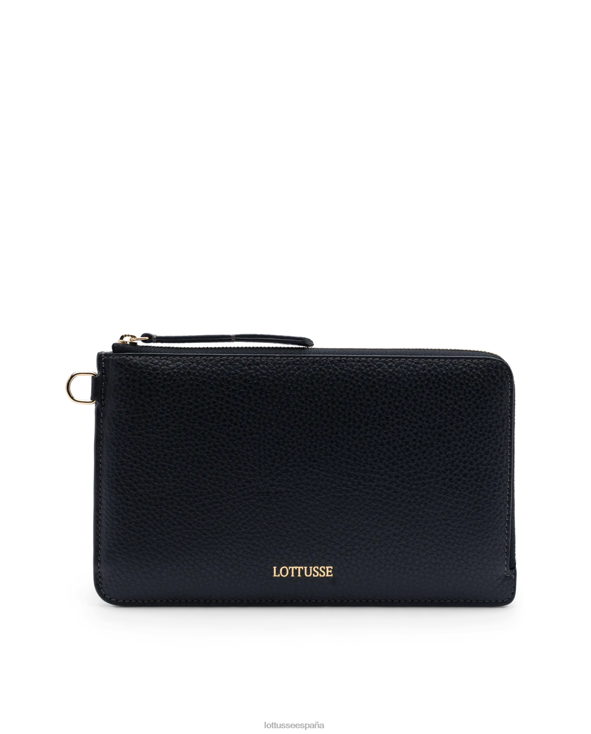 Lottusse cartera de becerro talaia negro mujer accesorios V40NX370