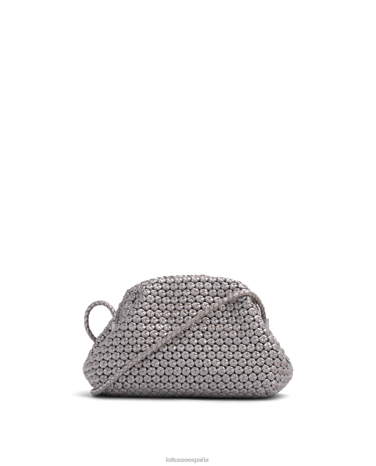 Lottusse bolsa de fideos bolsa de fideos de cordero plata mujer accesorios V40NX379