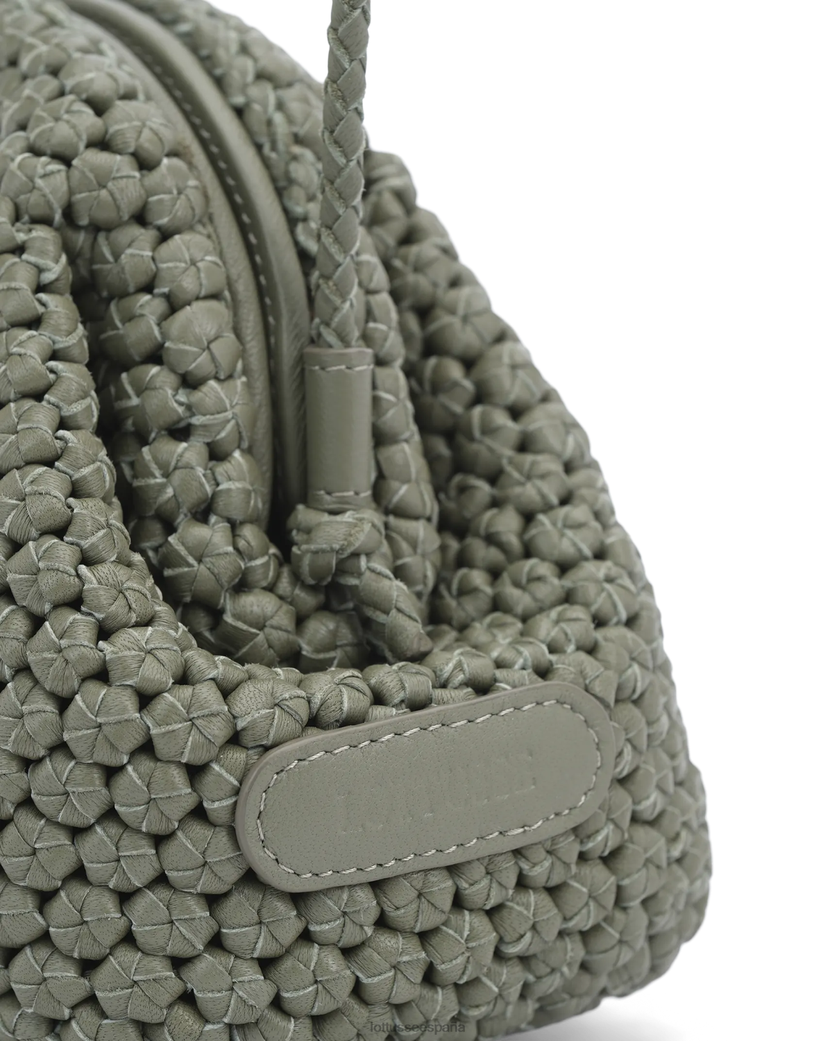Lottusse bolso de mano noodbag de cordero multicolor verde mujer accesorios V40NX380