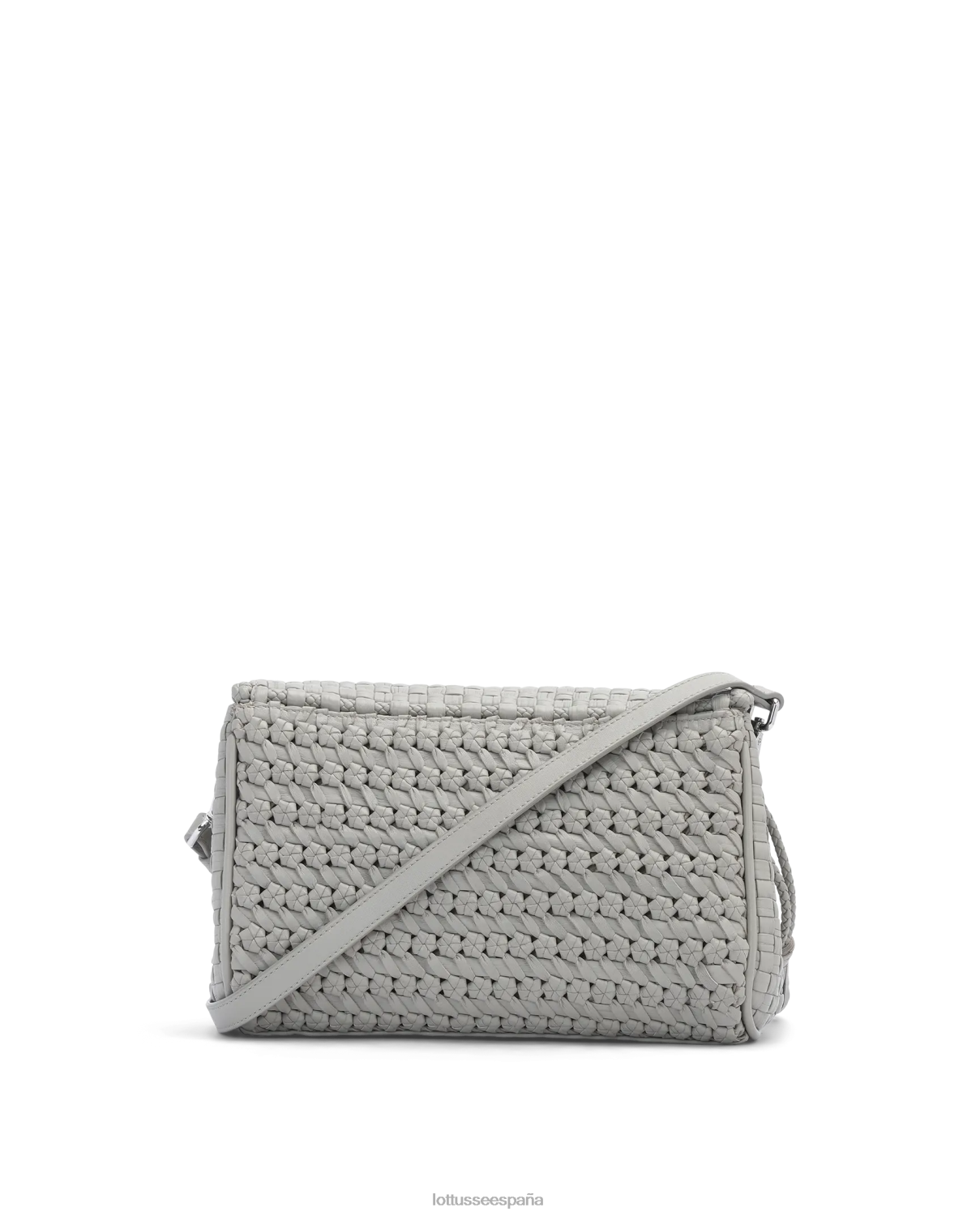 Lottusse noodbag bandolera de cordero gris mujer accesorios V40NX386