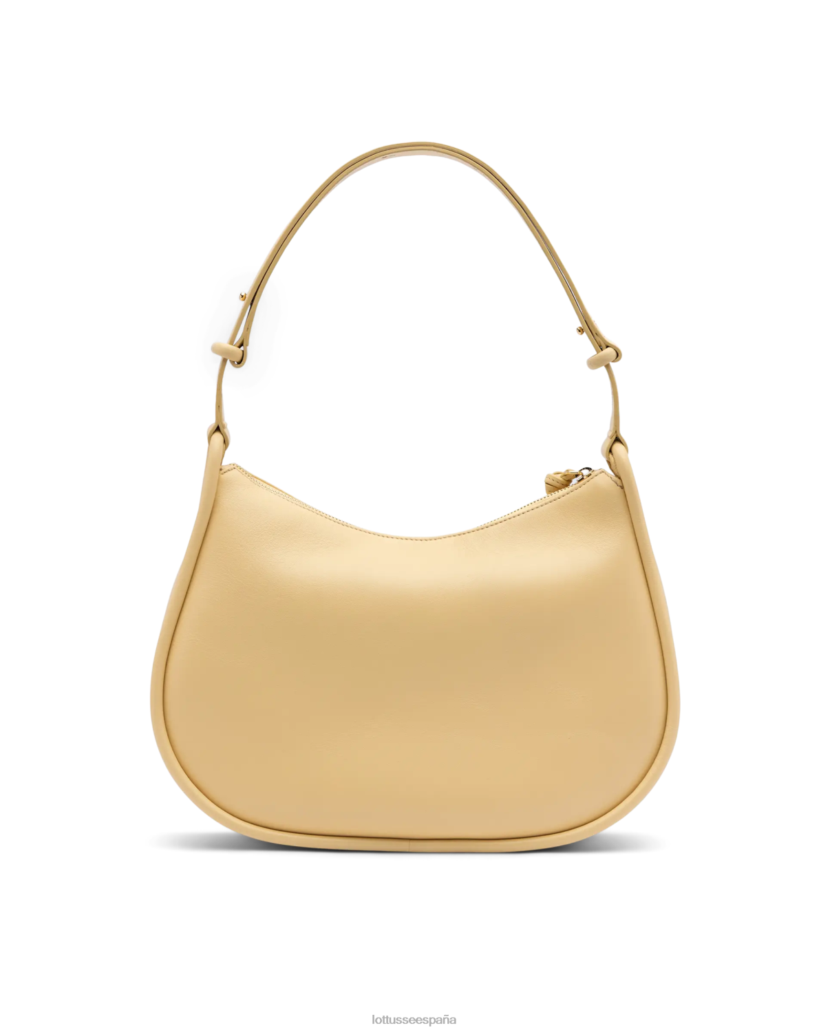 Lottusse bolso de hombro suave de cordero amarillo serena amarillo mujer accesorios V40NX332