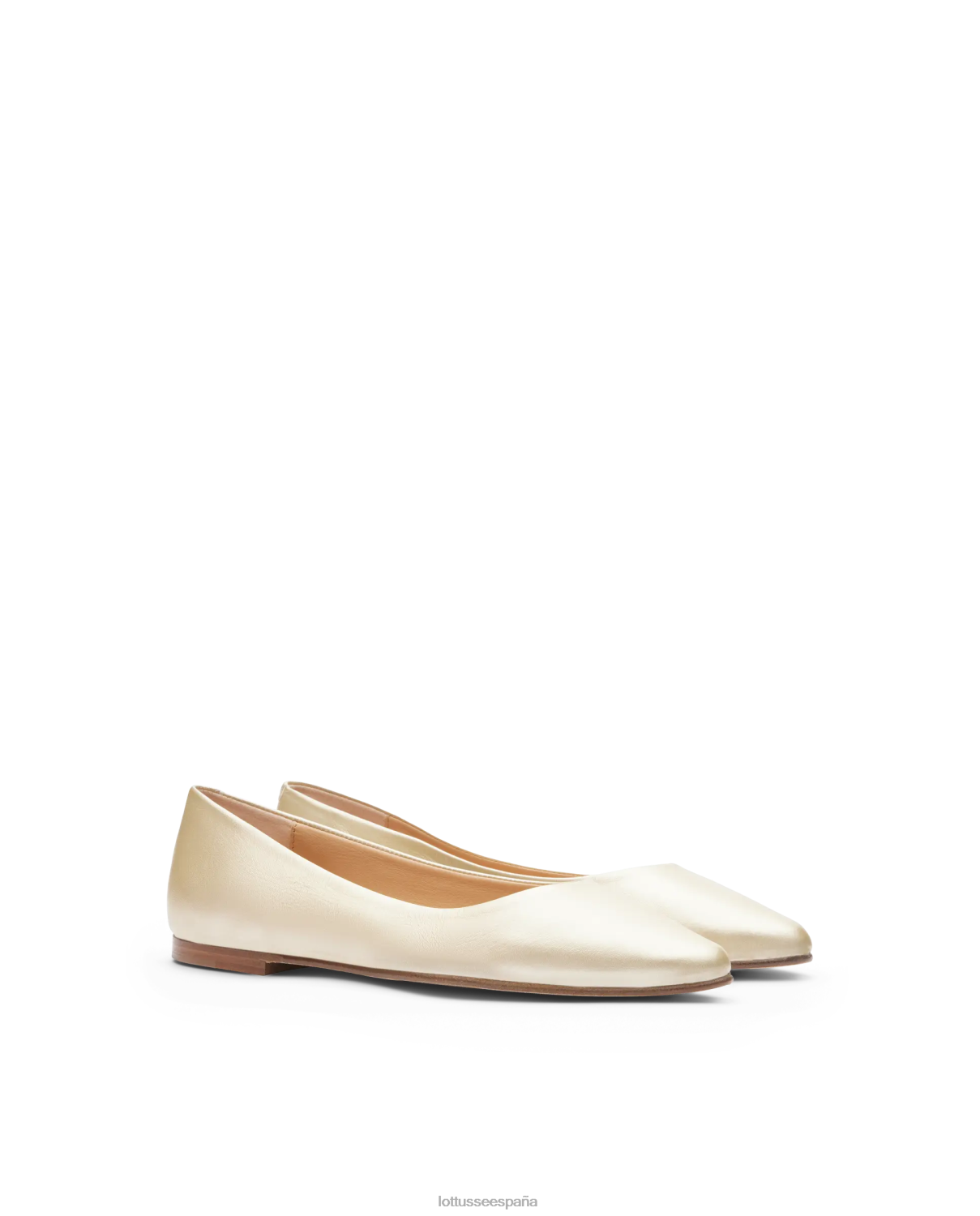 Lottusse bailarinas bel metal cabra oro mujer calzado V40NX265