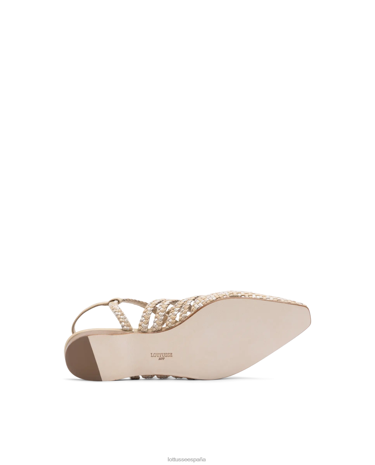 Lottusse bailarinas de piel de malla de cordero de verano multicolor mujer calzado V40NX313