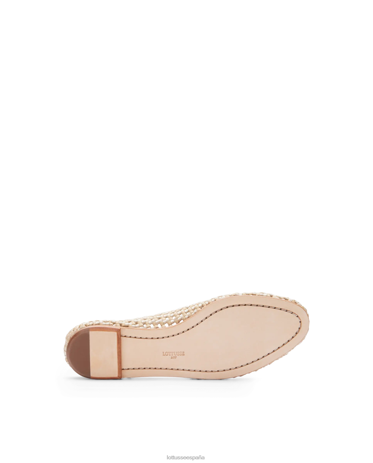 Lottusse bailarinas delice de piel y malla de cordero multicolor mujer calzado V40NX292