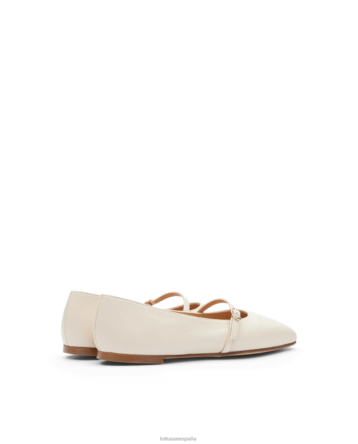 Lottusse bailarinas goya de cordero suave blanquecino mujer calzado V40NX268