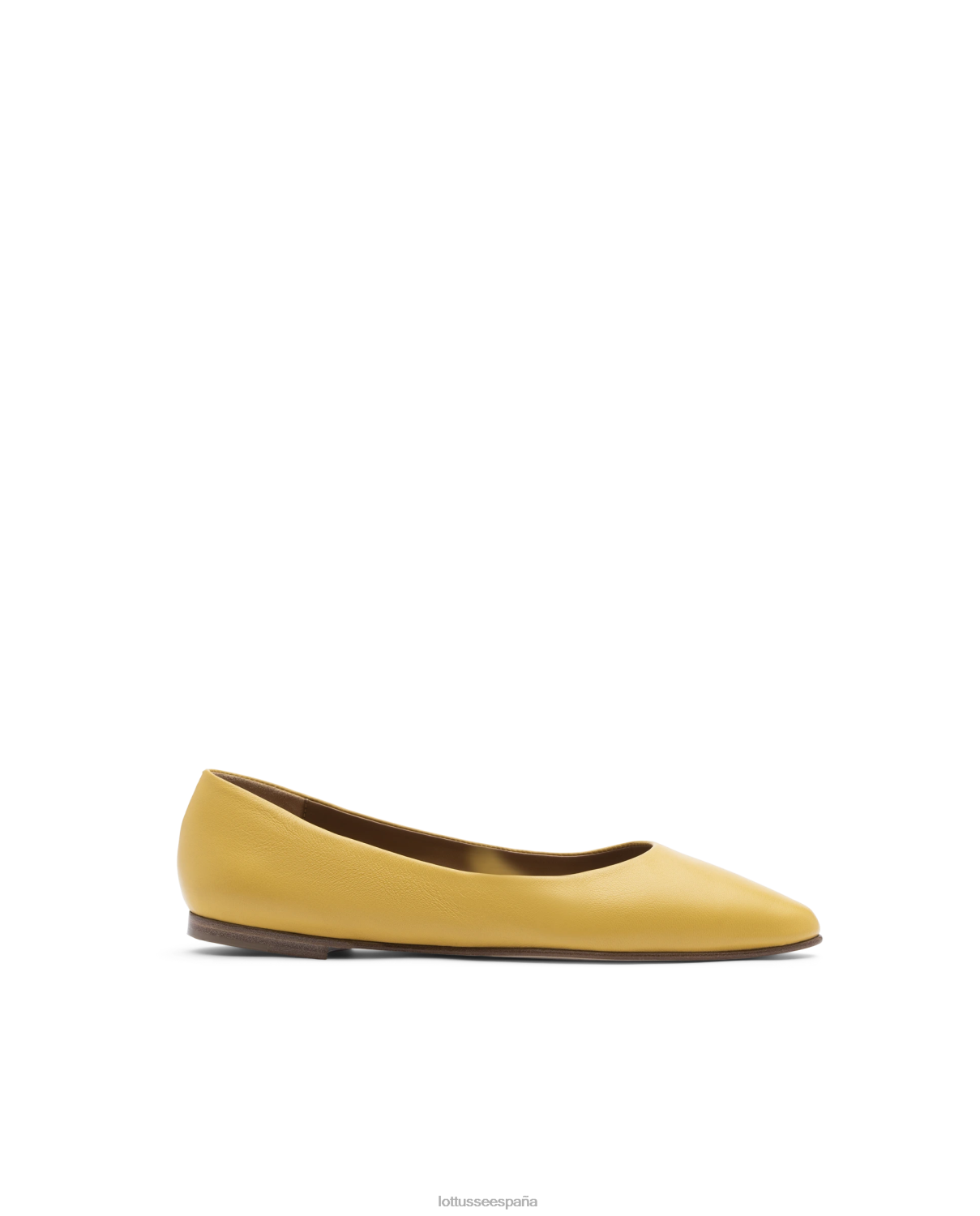 Lottusse bailarinas suaves bel cordero amarillo mujer calzado V40NX262