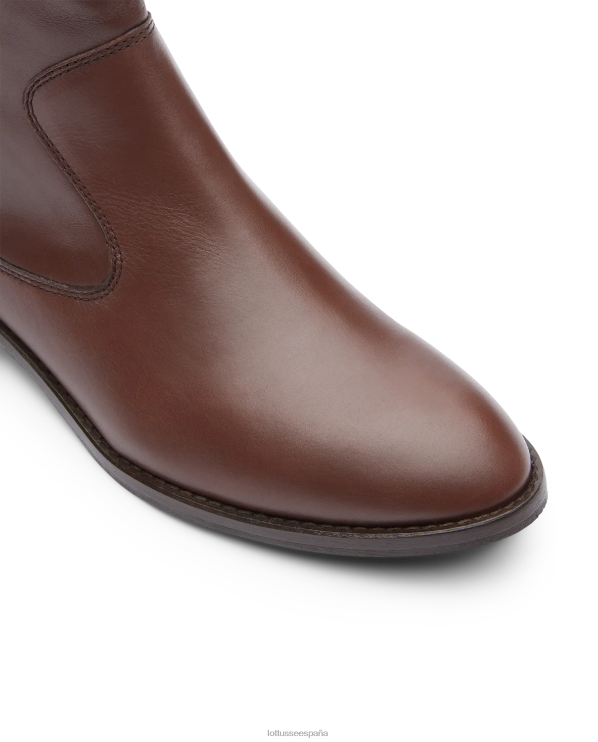 Lottusse botines claire lisos de becerro moca mujer calzado V40NX401