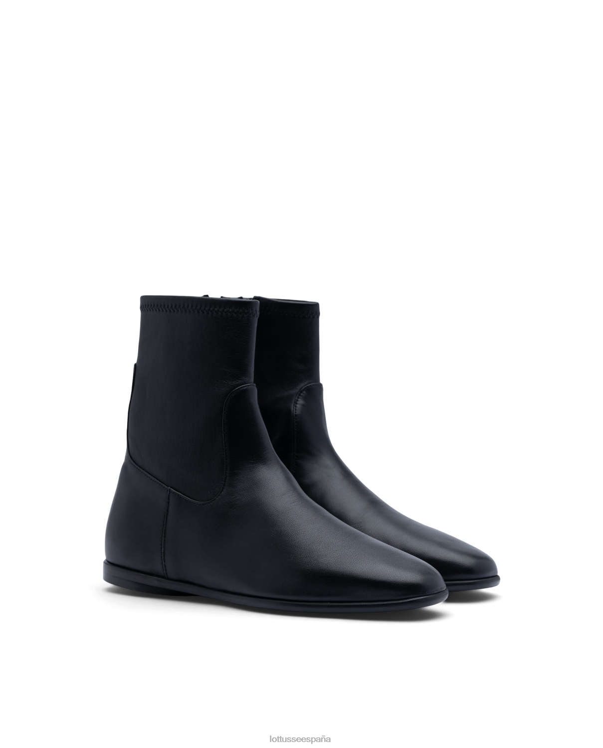 Lottusse botines goya de cordero suave negro mujer calzado V40NX411
