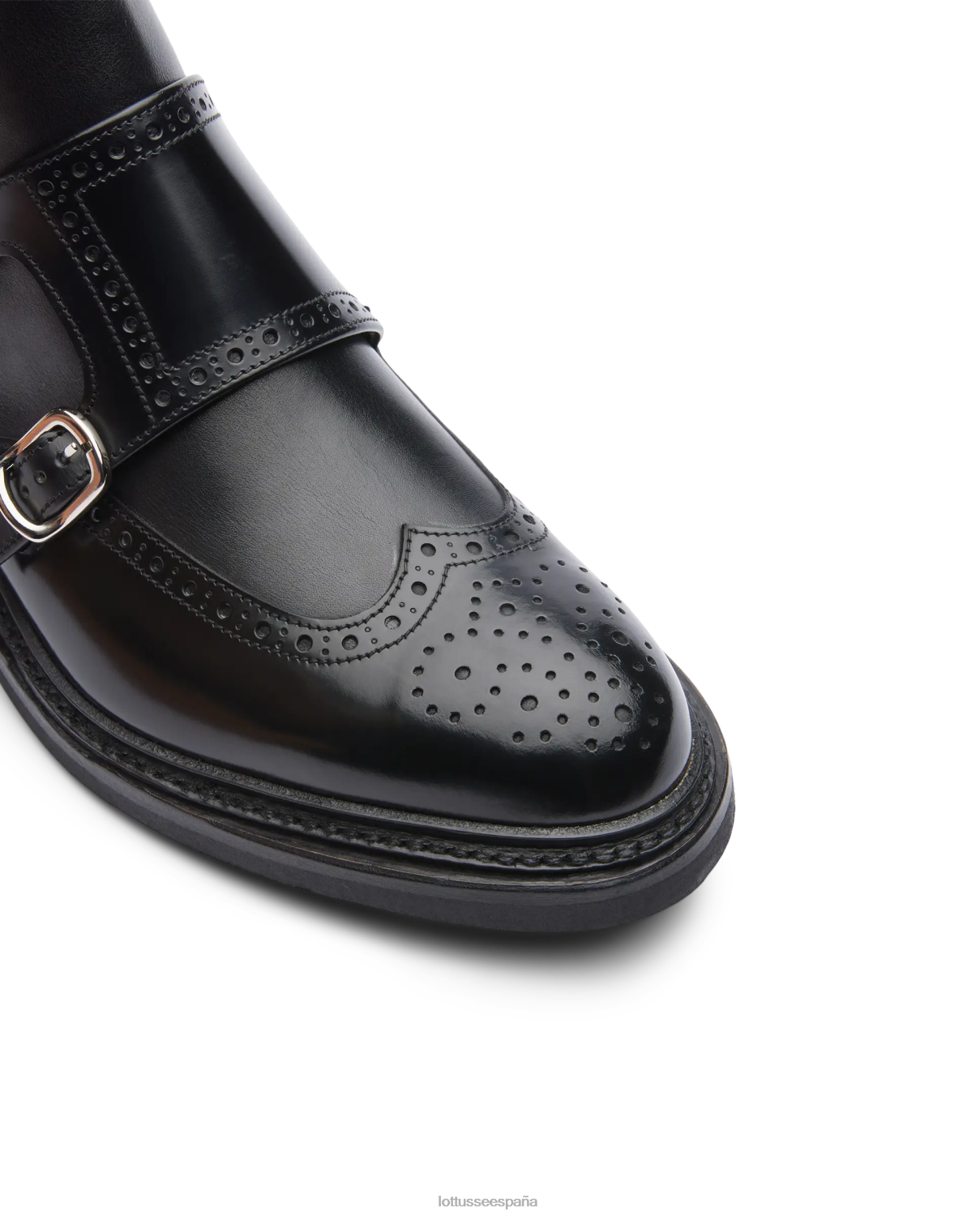 Lottusse botines walton de becerro pulido binder negro mujer calzado V40NX201