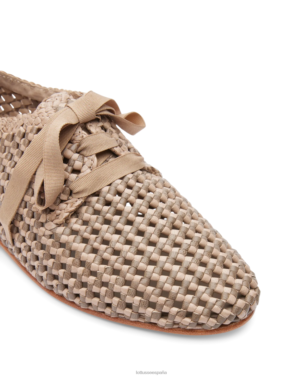 Lottusse delice derby de cuero y malla de cordero multicolor mujer calzado V40NX295