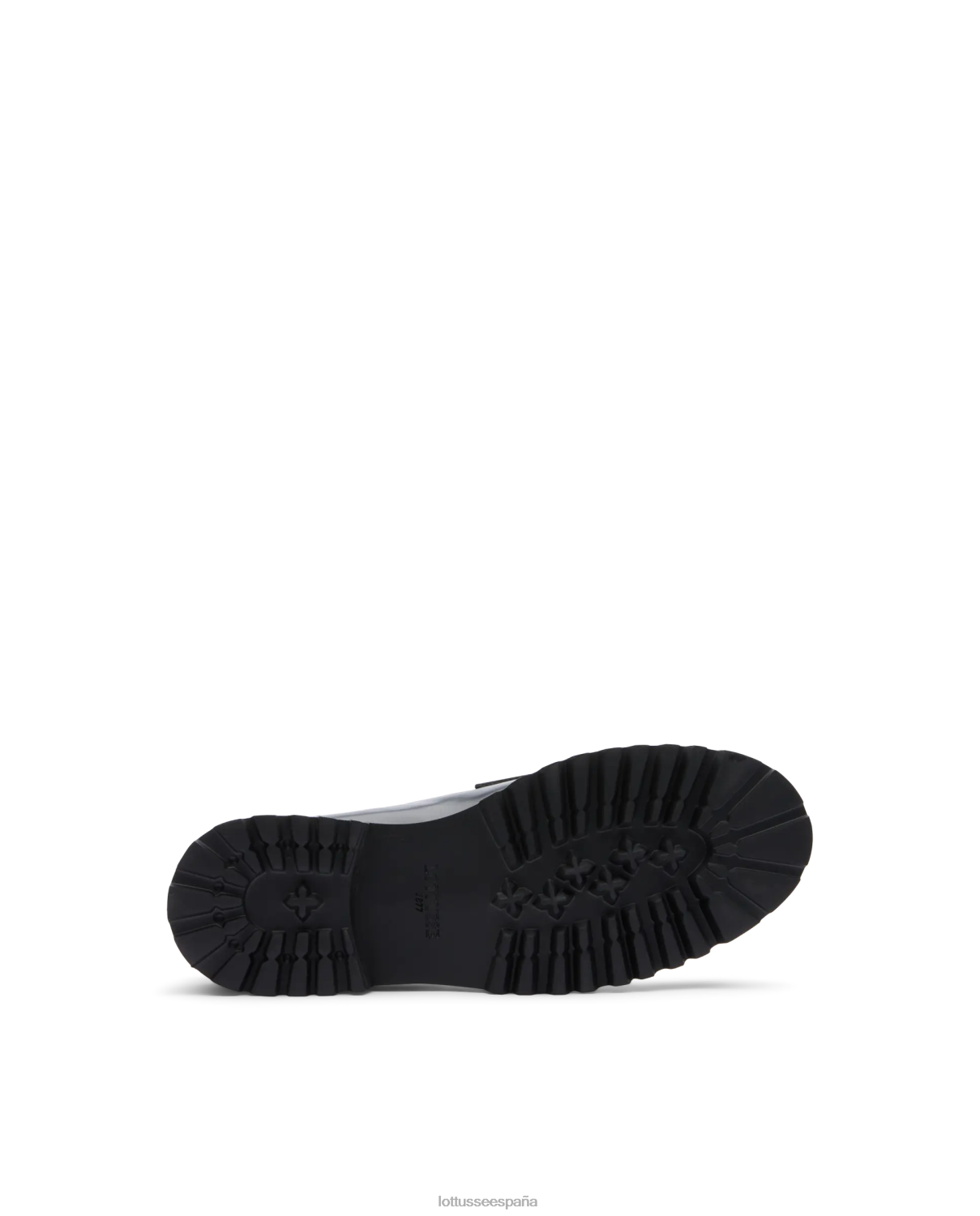 Lottusse mocasines covent de becerro pulido negro mujer calzado V40NX403