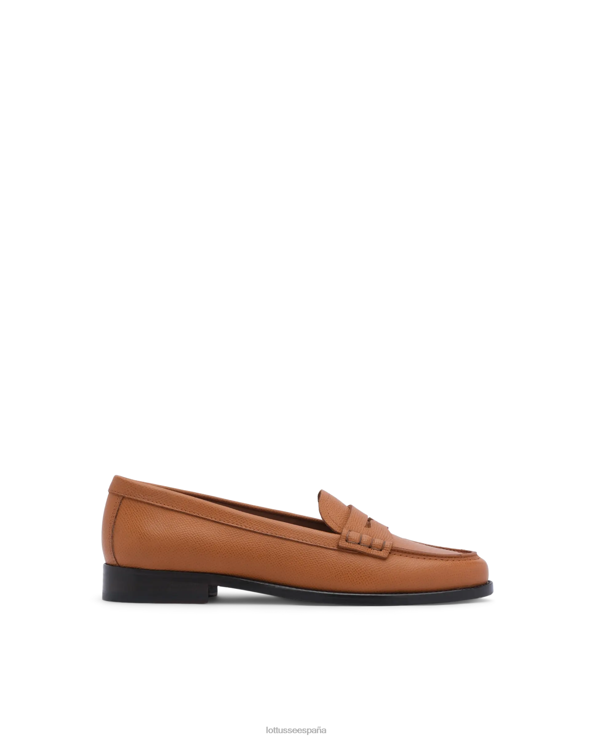 Lottusse mocasines de becerro con sello Liberty Safian marrón mujer calzado V40NX239