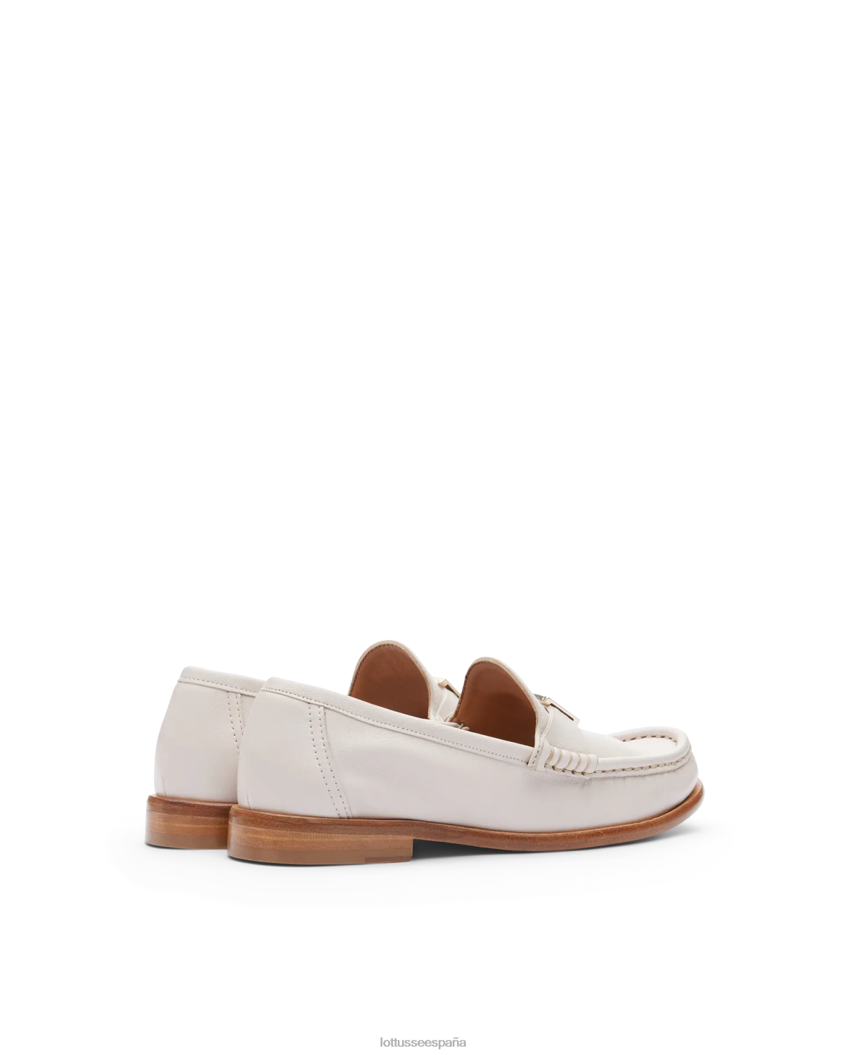 Lottusse mocasines lara de becerro suave blanquecino mujer calzado V40NX235