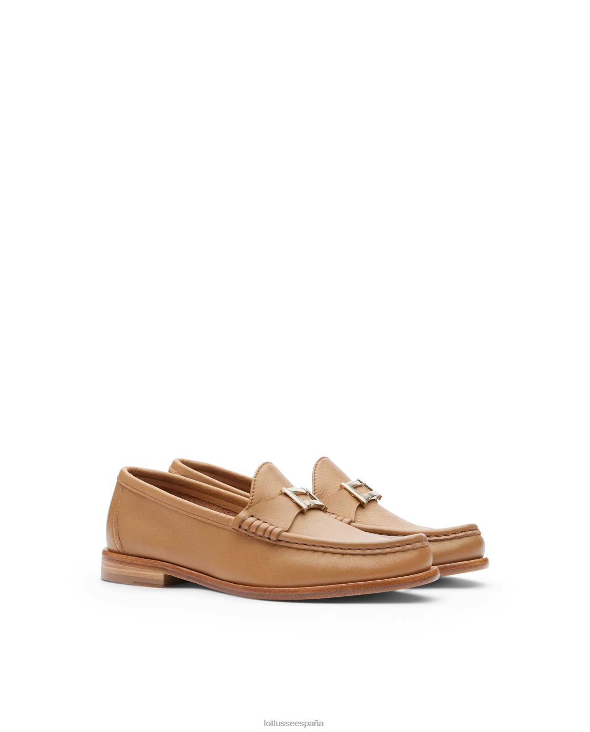 Lottusse mocasines lara de becerro suave marrón mujer calzado V40NX236