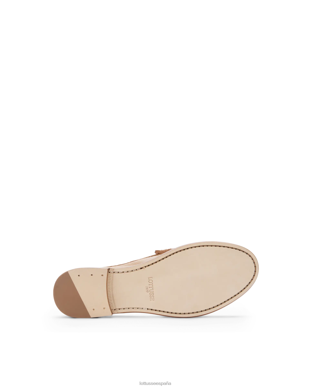 Lottusse mocasines lara de becerro suave marrón mujer calzado V40NX236