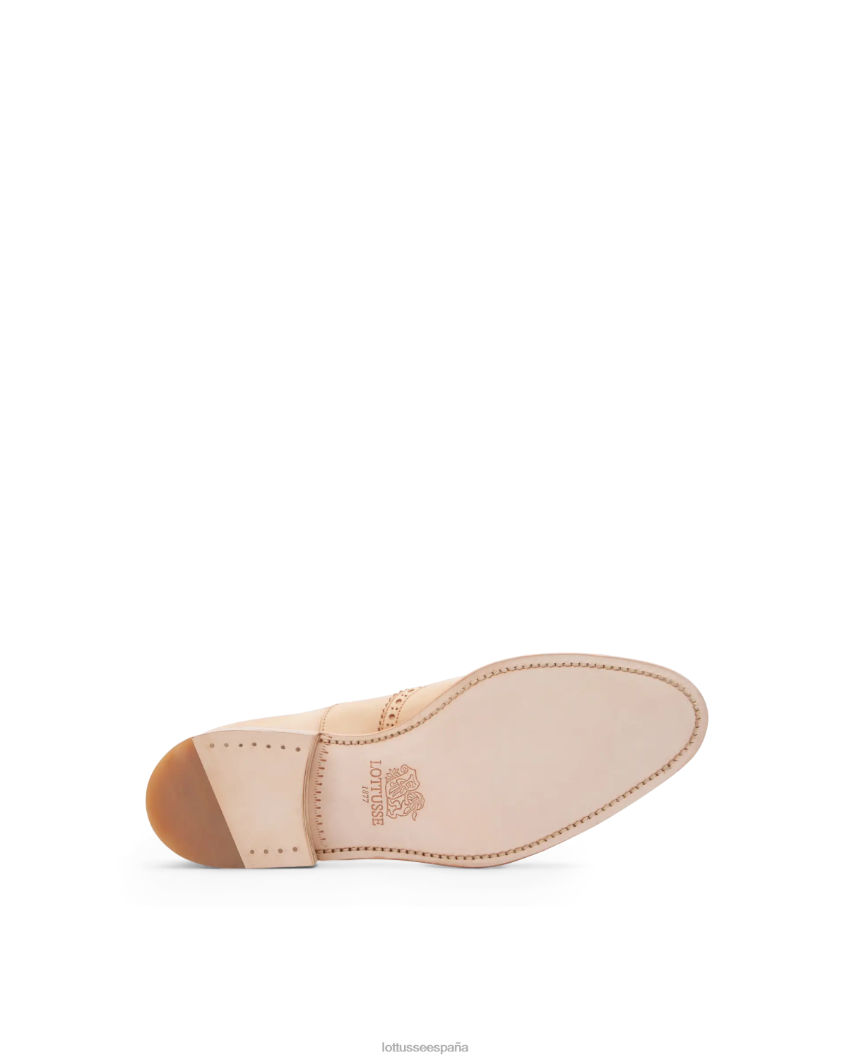 Lottusse cambridge vacuno corteza anilina monjes marrón mujer calzado V40NX210