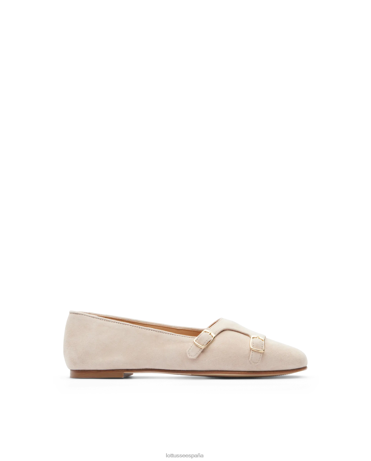 Lottusse mocasines goya de ante de cabra beige mujer calzado V40NX278