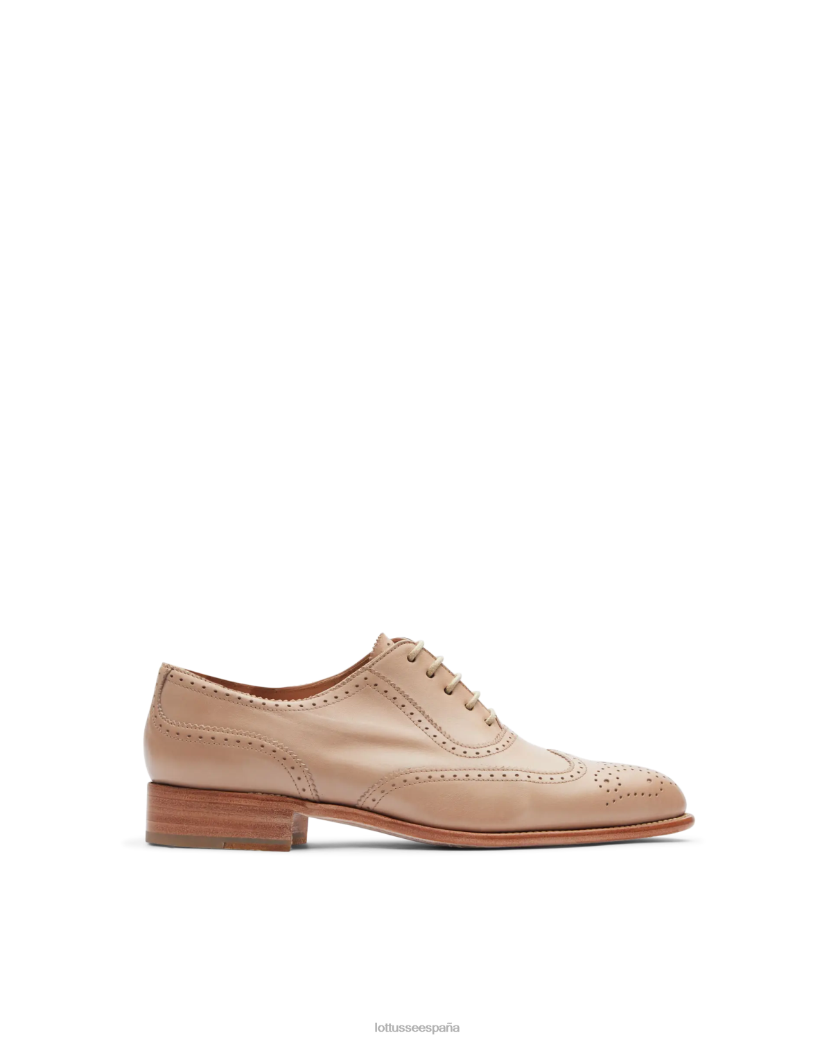 Lottusse cambridge crust anilin becerro oxford marrón mujer calzado V40NX212