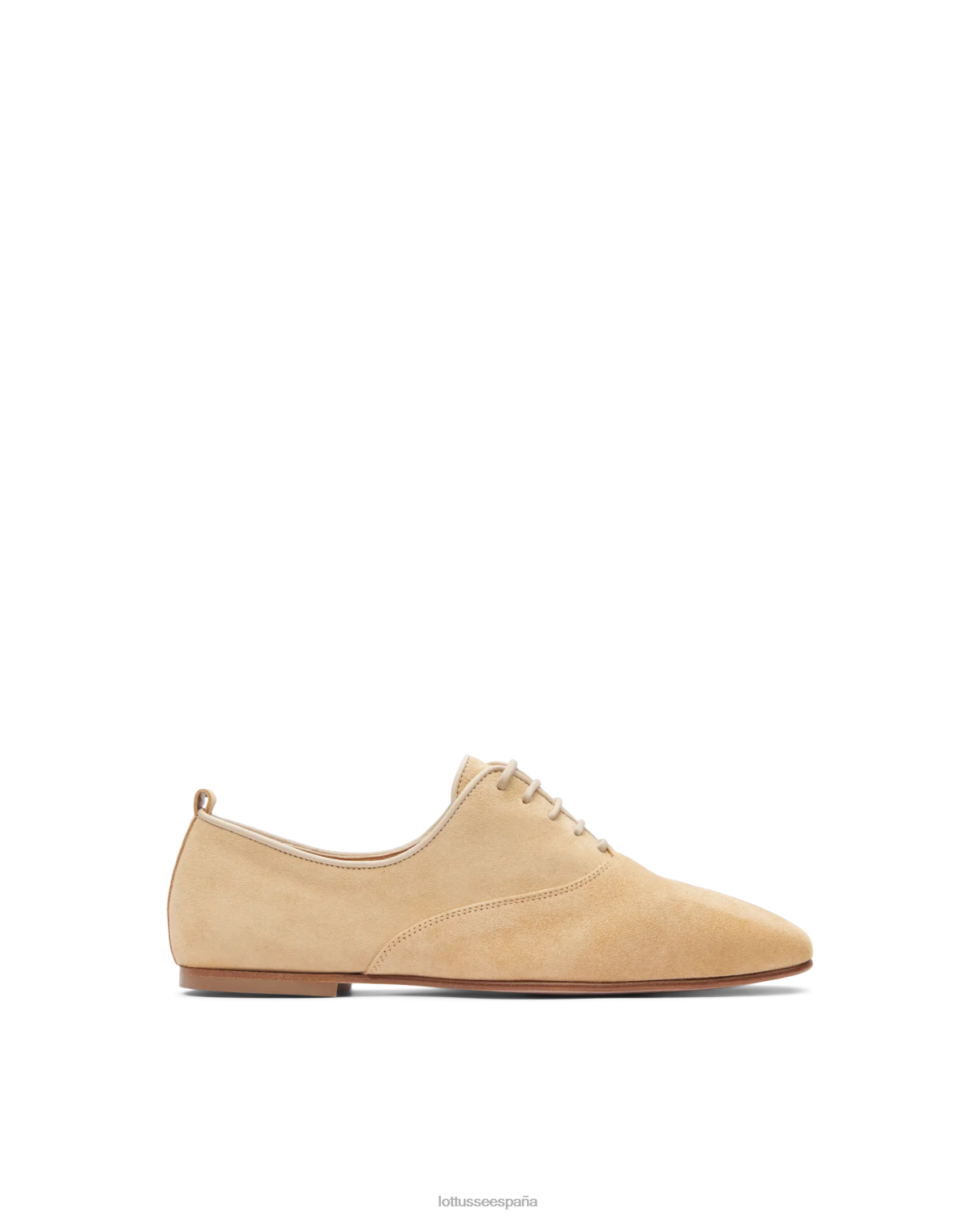 Lottusse goya cabra gamuza oxford beige mujer calzado V40NX272