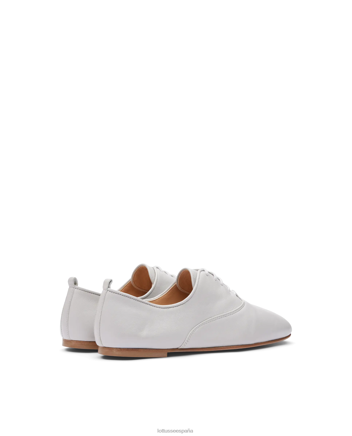 Lottusse goya cordero suave oxford blanquecino mujer calzado V40NX271