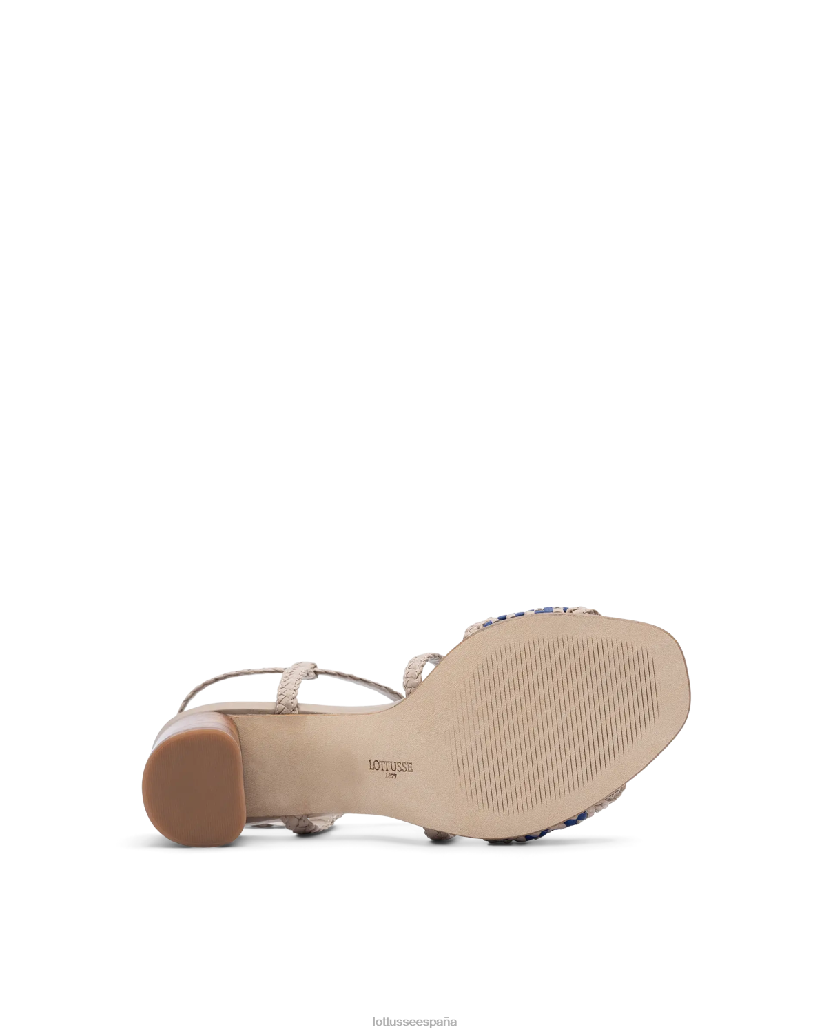 Lottusse sandalias de cuero de malla de cordero de verano multicolor mujer calzado V40NX314