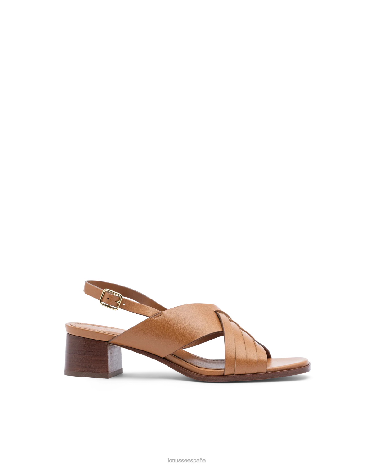 Lottusse sandalias nylo de cordero suave marrón mujer calzado V40NX252