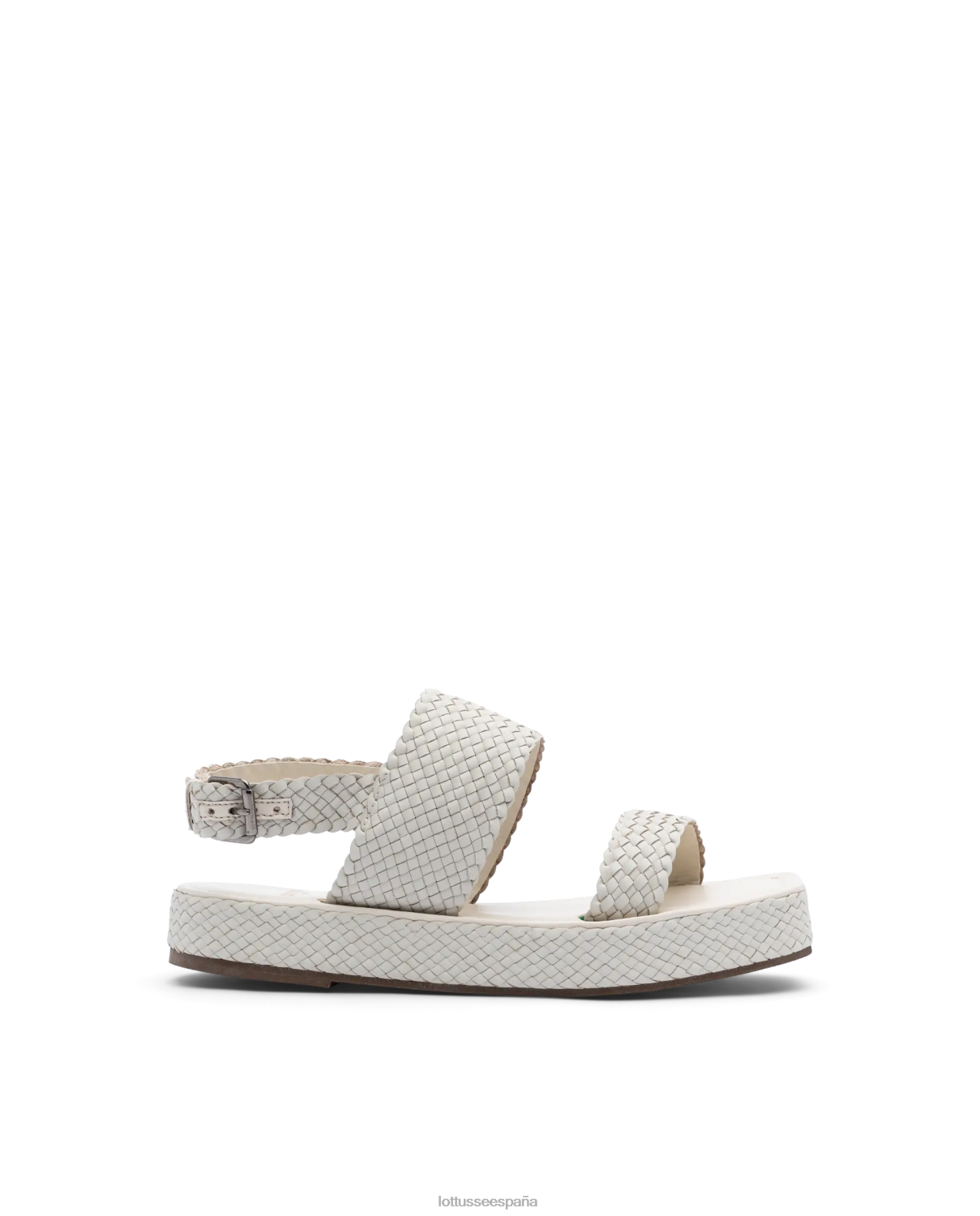 Lottusse sandalias steffy de cordero suave blanquecino mujer calzado V40NX260