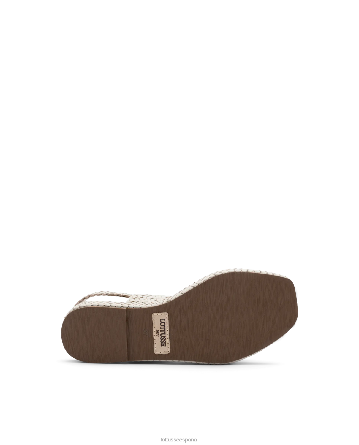 Lottusse sandalias steffy de cordero suave blanquecino mujer calzado V40NX260
