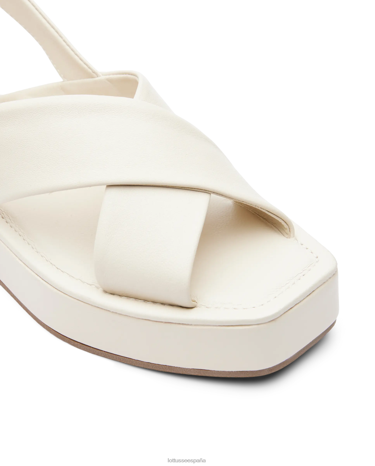 Lottusse sandalias steffy de cordero suave blanquecino mujer calzado V40NX261