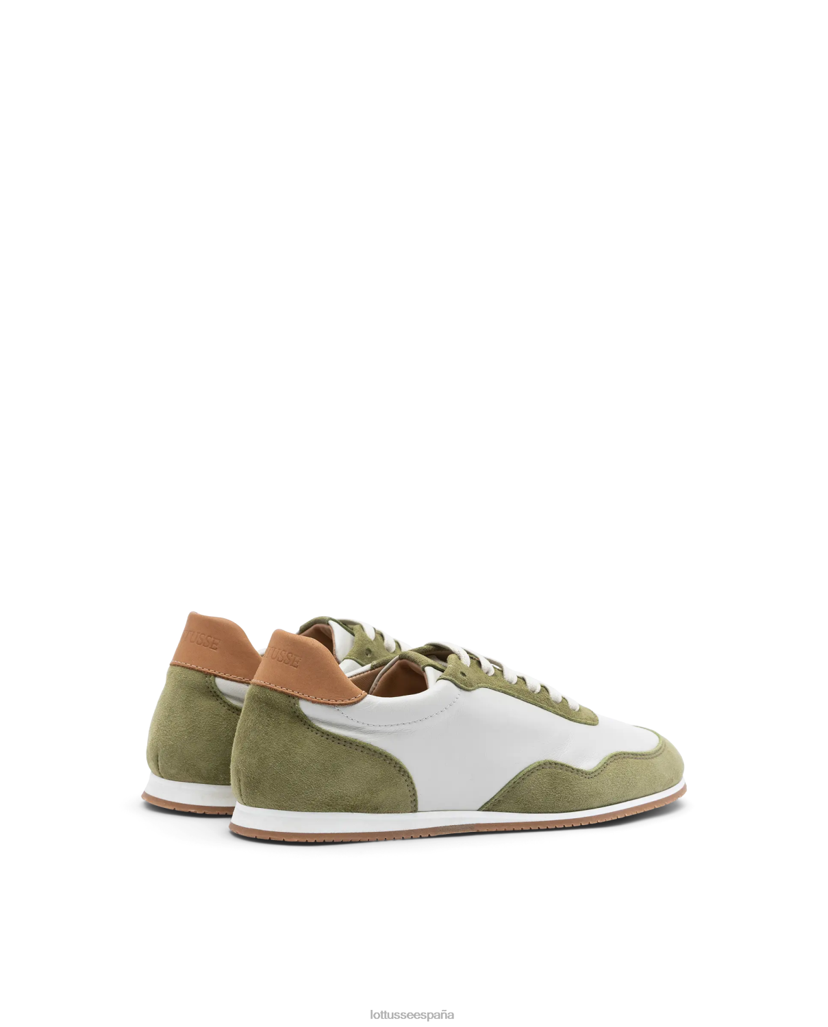Lottusse zapatillas mancor de gamuza verde oliva mujer calzado V40NX300