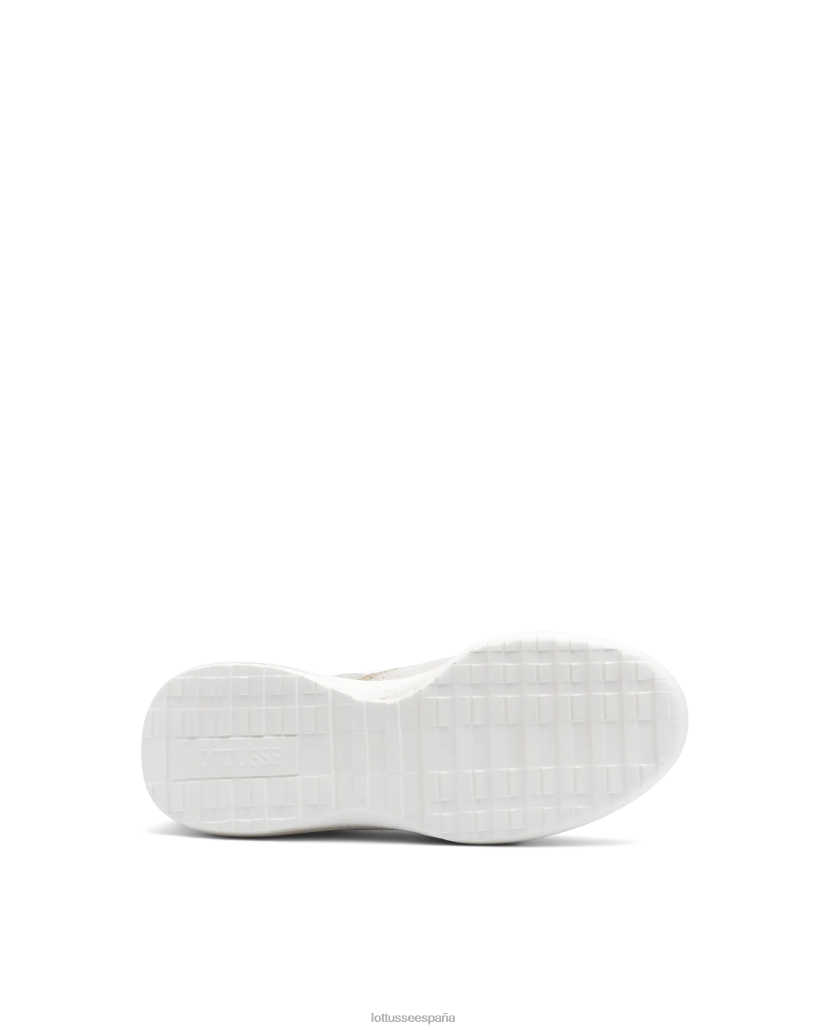 Lottusse zapatillas trotter de ante blanquecino mujer calzado V40NX418