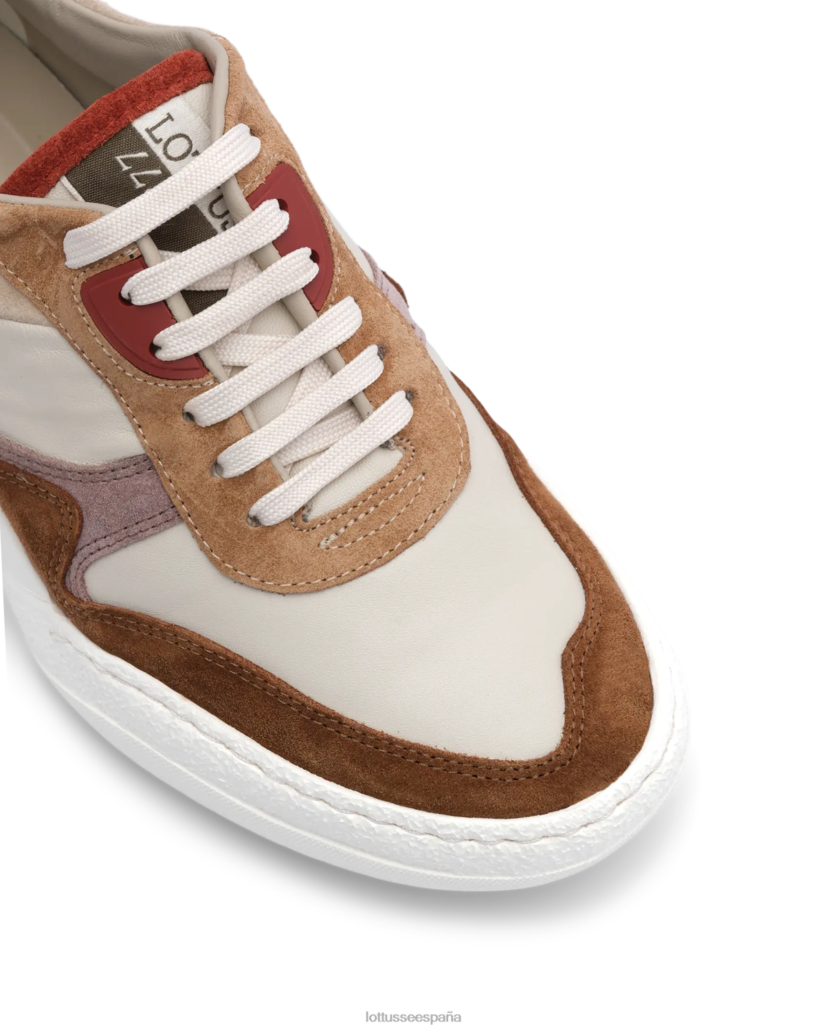Lottusse zapatillas trotter de ante multicolor mujer calzado V40NX419