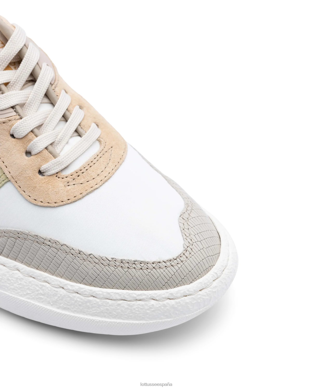 Lottusse zapatillas trotter de becerro con relieve Tejus multicolor mujer calzado V40NX310