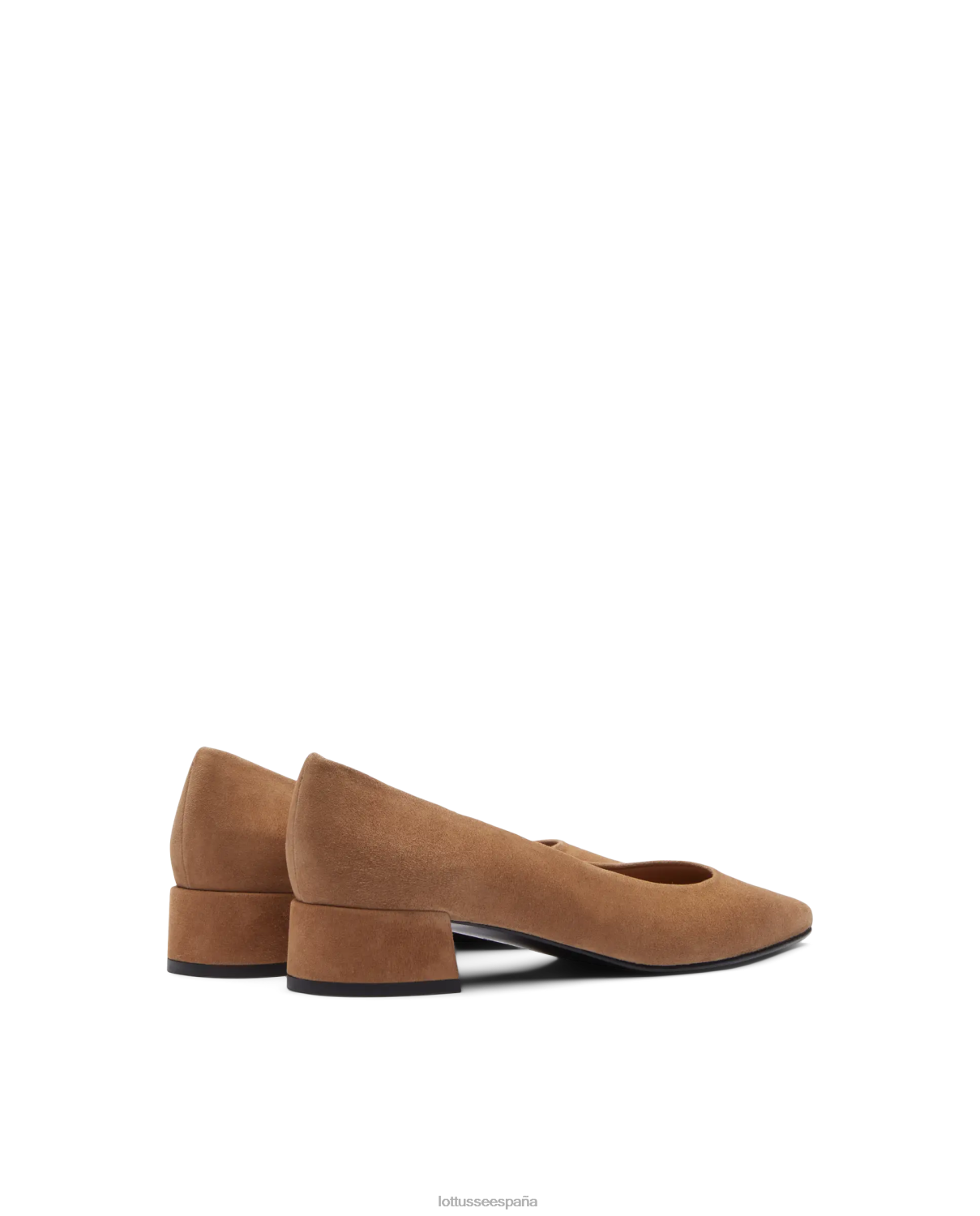 Lottusse zapatos de tacón carla de ante con cabra beige mujer calzado V40NX408
